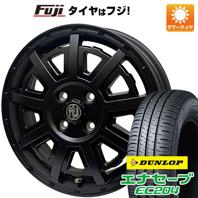 【新品 軽自動車】夏タイヤ ホイール4本セット 165/70R13 ダンロップ エナセーブ EC204 リヴァイ オフロード プラスティックボム 13インチ｜fujicorporation