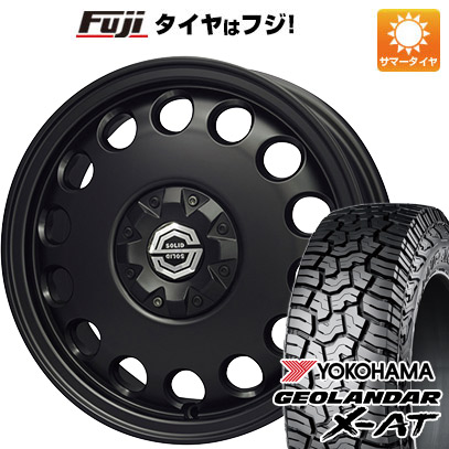 【新品 軽自動車】N BOX タント ワゴンR 夏タイヤ ホイール4本セット 155/65R14 ヨコハマ ジオランダー X AT G016 ソリッドレーシング Kメタル 14インチ :fuji 21721 145083 37561 37561:フジコーポレーション