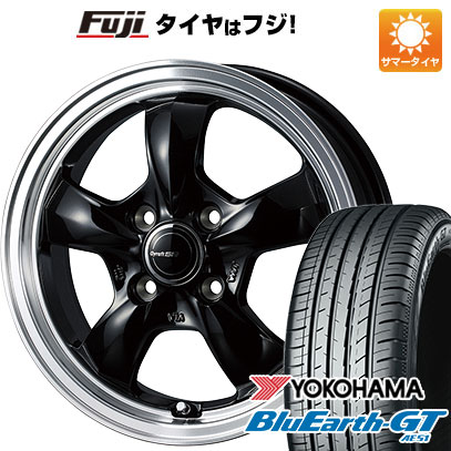 クーポン配布中 【新品国産4穴100車】 夏タイヤ ホイール４本セット 185/55R15 ヨコハマ ブルーアース GT AE51 ウェッズ グラフト 5S 15インチ :fuji 1846 150469 28573 28573:フジコーポレーション