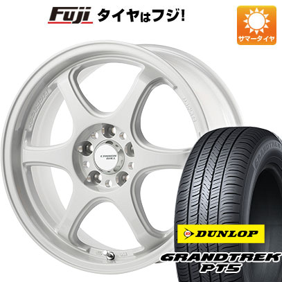 クーポン配布中 【新品国産5穴114.3車】 夏タイヤ ホイール４本セット 225/55R18 ダンロップ グラントレック PT5 ゴジゲン PROレーサー キャノンボール 18インチ :fuji 1321 150170 40818 40818:フジコーポレーション