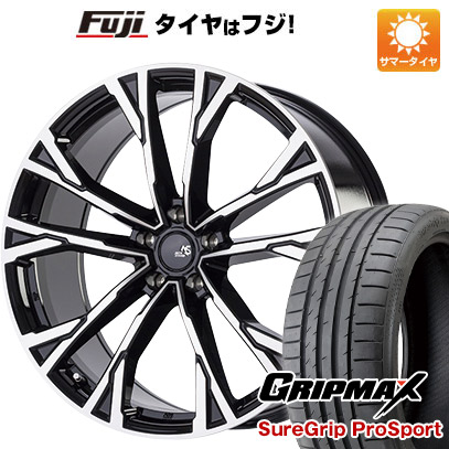 【新品国産5穴114.3】 夏タイヤ ホイール4本セット 245/35R21 グリップマックス シュアグリップ PRO SPORTS BSW（限定） アウトストラーダ エクシオン 21インチ : fuji 2462 141570 38319 38319 : フジコーポレーション