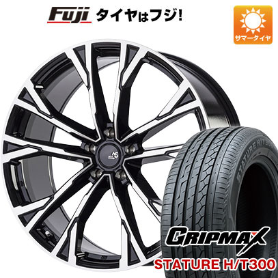 【新品国産5穴114.3車】 夏タイヤ ホイール4本セット 235/55R18 グリップマックス スタチャー H/T300 BSW（限定） アウトストラーダ エクシオン 18インチ :fuji 1303 141567 40205 40205:フジコーポレーション