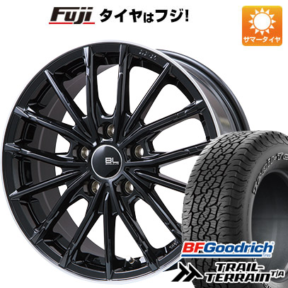 【新品国産5穴114.3車】 夏タイヤ ホイール4本セット 225/55R18 BFグッドリッチ トレールテレーンT/A ORBL ブランドルライン DF 10M 18インチ :fuji 1321 144621 36808 36808:フジコーポレーション