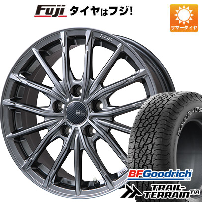 【新品国産5穴114.3車】 夏タイヤ ホイール4本セット 225/60R18 BFグッドリッチ トレールテレーンT/A ORBL ブランドルライン DF 10M ハイパーグレー 18インチ :fuji 1341 144622 36811 36811:フジコーポレーション