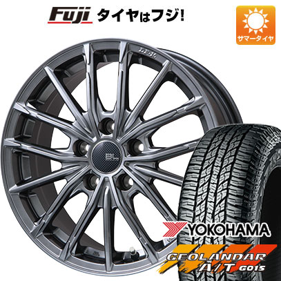 【新品国産5穴114.3車】 夏タイヤ ホイール4本セット 235/55R18 ヨコハマ ジオランダー A/T G015 RBL ブランドルライン DF 10M ハイパーグレー 18インチ :fuji 1303 144622 31577 31577:フジコーポレーション