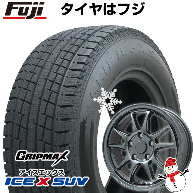 【新品国産5穴114.3車】 スタッドレスタイヤ ホイール4本セット 215/70R16 アイスX SUV BSW ブラックサイドウォール(限定2022年製) ブランドル KF28 16インチ