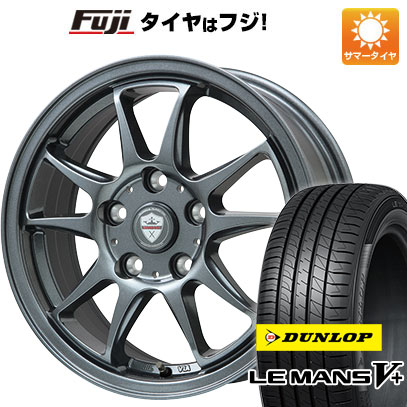 【新品国産5穴114.3車】 夏タイヤ ホイール4本セット 215/45R17 ダンロップ ルマン V+(ファイブプラス) ブランドル KF28 17インチ｜fujicorporation