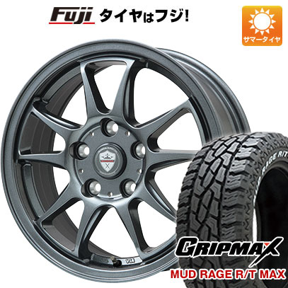 クーポン配布中 【新品国産5穴114.3車】 夏タイヤ ホイール4本セット 225/65R17 グリップマックス マッドレイジR/T MAX RWL(限定) ブランドル KF28 17インチ :fuji 2182 139055 33241 33241:フジコーポレーション