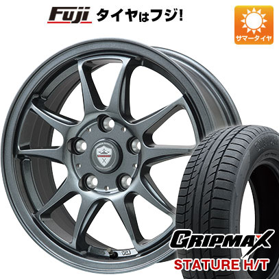 【新品国産5穴114.3車】 夏タイヤ ホイール4本セット 235/50R18 グリップマックス スタチャー H/T BSW（限定） ブランドル KF28 18インチ｜fujicorporation