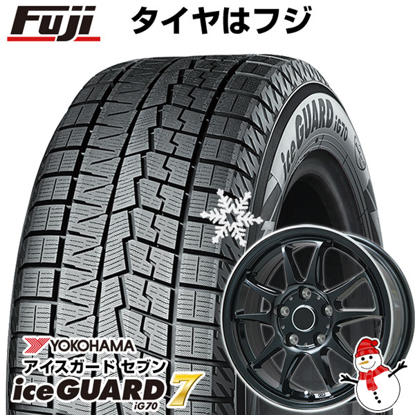 【パンク保証付】【新品国産5穴114.3車】 スタッドレスタイヤ ホイール4本セット 235/60R18 ヨコハマ アイスガード セブンIG70 ブランドル KF28B 18インチ :fuji 4287 139066 38396 38396:フジコーポレーション