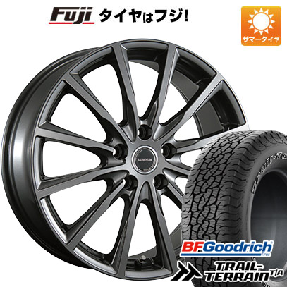 【新品国産車用 5穴114.3車】 夏タイヤ ホイール4本セット 235/60R18 BFグッドリッチ トレールテレーンT/A ORBL ブリヂストン バルミナ AR12 18インチ