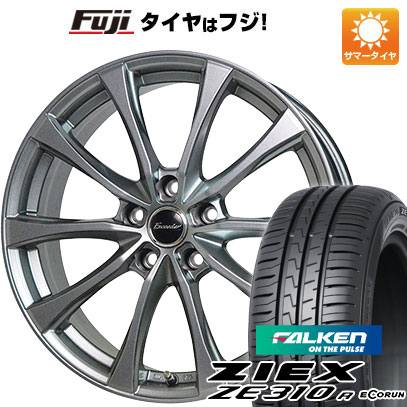 【新品】シエンタ 2015-22 夏タイヤ ホイール４本セット 185/60R15 ファルケン ジークス ZE310R エコラン(限定) ホットスタッフ エクシーダー E07 15インチ｜fujicorporation