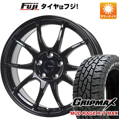 【新品】ライズ/ロッキー（ハイブリッド） 夏タイヤ ホイール4本セット 195/65R16 GRIPMAX マッドレイジR/T MAX RWL(限定) ジースピード G 06 16インチ :fuji 25161 150426 32791 32791:フジコーポレーション