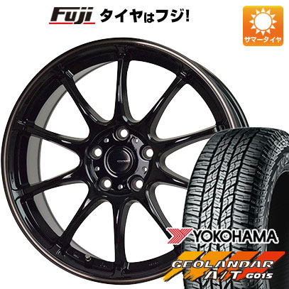 【新品国産5穴114.3車】 夏タイヤ ホイール４本セット 225/50R18 ヨコハマ ジオランダー A/T G015 RBL ホットスタッフ ジースピード P 07 18インチ :fuji 1301 146558 35333 35333:フジコーポレーション