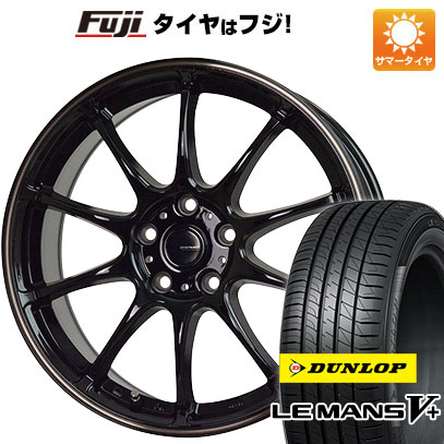 【新品国産5穴114.3車】 夏タイヤ ホイール4本セット 195/55R16 ダンロップ ルマン V+(ファイブプラス) ホットスタッフ ジースピード P 07 16インチ :fuji 11361 146556 40668 40668:フジコーポレーション