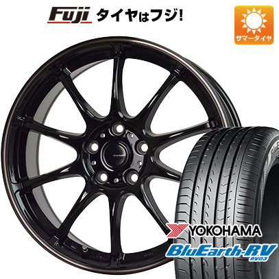 【パンク保証付】【新品国産5穴114.3車】 夏タイヤ ホイール4本セット 215/45R17 ヨコハマ ブルーアース RV 03 ホットスタッフ ジースピード P 07 17インチ :fuji 1781 146557 36873 36873:フジコーポレーション