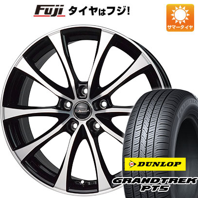 クーポン配布中 【新品国産5穴114.3車】 夏タイヤ ホイール4本セット 215/65R16 ダンロップ グラントレック PT5 ホットスタッフ ラフィット LE 07 16インチ :fuji 1310 146544 40814 40814:フジコーポレーション