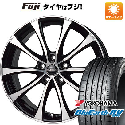 【パンク保証付】【新品国産5穴114.3車】 夏タイヤ ホイール4本セット 225/60R17 ヨコハマ ブルーアース RV 03 ホットスタッフ ラフィット LE 07 17インチ :fuji 1845 146545 36878 36878:フジコーポレーション