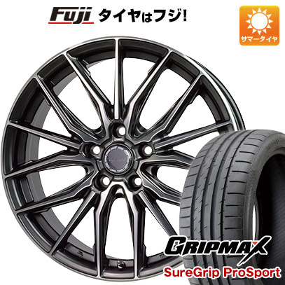 【新品国産5穴114.3車】 夏タイヤ ホイール4本セット 245/45R19 シュアグリップ PRO SPORTS BSW（限定） ホットスタッフ プレシャス アストM4 19インチ :fuji 1141 146585 38317 38317:フジコーポレーション