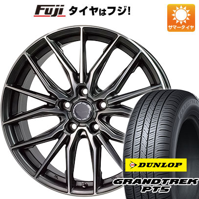 クーポン配布中 【新品国産5穴114.3車】 夏タイヤ ホイール４本セット 225/60R18 ダンロップ グラントレック PT5 ホットスタッフ プレシャス アストM4 18インチ :fuji 1341 146583 40821 40821:フジコーポレーション