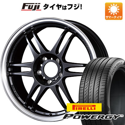 クーポン配布中 【新品国産4穴100車】 夏タイヤ ホイール4本セット 205/45R17 ピレリ パワジー コーセイ K 1レーシング レヴ 17インチ :fuji 1669 125463 36986 36986:フジコーポレーション