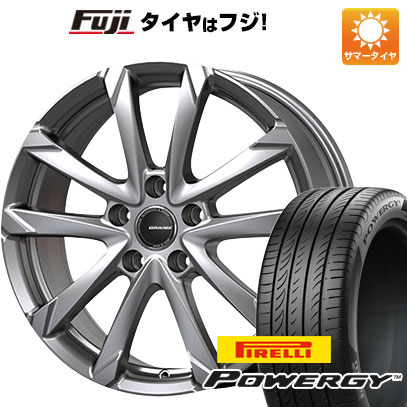 【新品国産5穴114.3車】 夏タイヤ ホイール４本セット 205/65R15 ピレリ パワジー コーセイ クレイシズ GC36F 15インチ｜fujicorporation