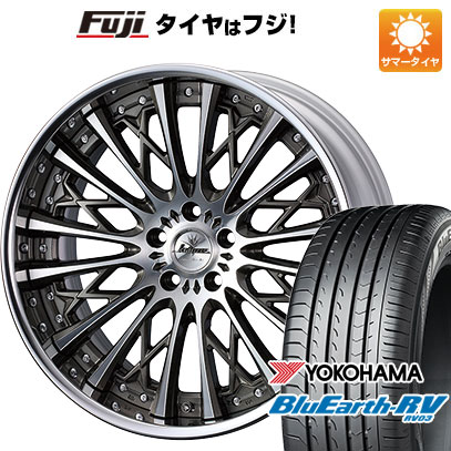 【パンク保証付】【新品国産5穴114.3車】 夏タイヤ ホイール4本セット 245/40R19 ヨコハマ ブルーアース RV 03 ウェッズ クレンツェ シュリット 19インチ :fuji 1122 145887 36865 36865:フジコーポレーション