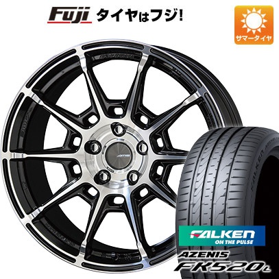 【新品国産5穴114.3車】 夏タイヤ ホイール4本セット 245/40R19 ファルケン アゼニス FK520L 共豊 ガレルナ レフィーノ 19インチ :fuji 1122 146007 40754 40754:フジコーポレーション