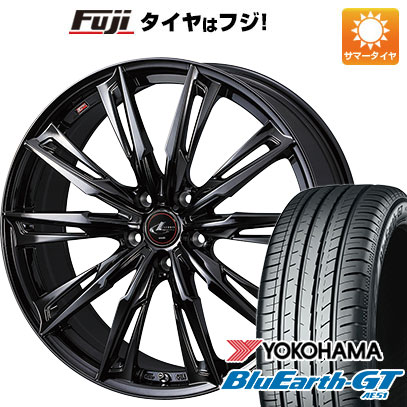 クーポン配布中 【新品国産5穴114.3車】 夏タイヤ ホイール4本セット 245/40R19 ヨコハマ ブルーアース GT AE51 ウェッズ レオニス GX 19インチ :fuji 1122 141579 28531 28531:フジコーポレーション