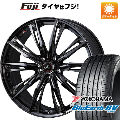 クーポン配布中 【パンク保証付】【新品国産5穴114.3車】 夏タイヤ ホイール4本セット 245/40R19 ヨコハマ ブルーアース RV 03 ウェッズ レオニス GX 19インチ :fuji 1122 141579 36865 36865:フジコーポレーション