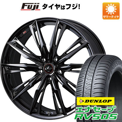 クーポン配布中 【新品国産5穴114.3車】 夏タイヤ ホイール4本セット 225/50R18 ダンロップ エナセーブ RV505 ウェッズ レオニス GX 18インチ :fuji 1301 141580 29330 29330:フジコーポレーション