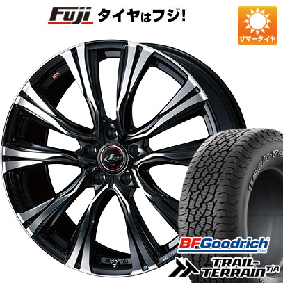 【新品国産5穴114.3車】 夏タイヤ ホイール4本セット 225/55R18 BFグッドリッチ トレールテレーンT/A ORBL ウェッズ レオニス VR 18インチ :fuji 1321 145643 36808 36808:フジコーポレーション