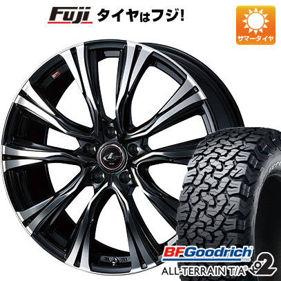 【新品国産5穴114.3車】 夏タイヤ ホイール4本セット 215/65R16 BFグッドリッチ オールテレーンT/A KO2 RBL ウェッズ レオニス VR 16インチ :fuji 1310 145640 23751 23751:フジコーポレーション