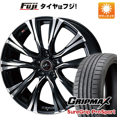 【新品国産5穴114.3車】 夏タイヤ ホイール4本セット 225/40R18 グリップマックス シュアグリップ PRO SPORTS BSW（限定） ウェッズ レオニス VR 18インチ :fuji 1131 145644 38309 38309:フジコーポレーション