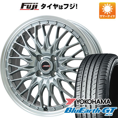 クーポン配布中 【新品国産4穴100車】 夏タイヤ ホイール4本セット 205/45R17 ヨコハマ ブルーアース GT AE51 プレミックス MER PROMESH 17インチ :fuji 1669 140255 28546 28546:フジコーポレーション