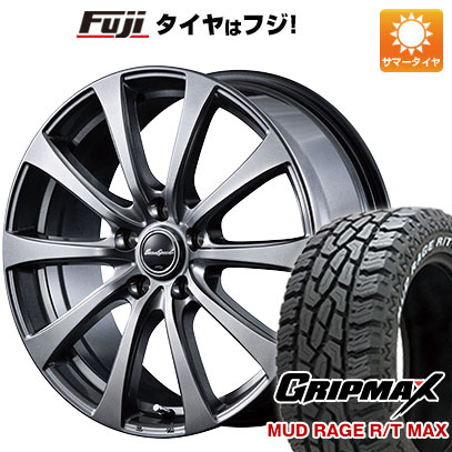 【新品国産5穴114.3車】 夏タイヤ ホイール4本セット 215/65R16 グリップマックス マッドレイジR/T MAX RWL(限定) MID ユーロスピード G10(NEW) 16インチ :fuji 1310 144381 33237 33237:フジコーポレーション