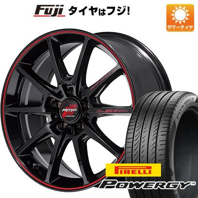 クーポン配布中 【新品国産5穴100車】 夏タイヤ ホイール4本セット 215/45R17 ピレリ パワジー MID RMP レーシング R25 PLUS 17インチ :fuji 1674 146241 36978 36978:フジコーポレーション