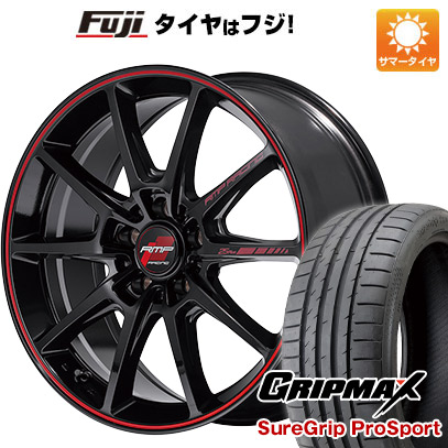 【新品国産5穴114.3車】 夏タイヤ ホイール4本セット 215/45R18 グリップマックス シュアグリップ PRO SPORTS BSW MID RMP レーシング R25 PLUS 18インチ :fuji 1130 146242 38311 38311:フジコーポレーション