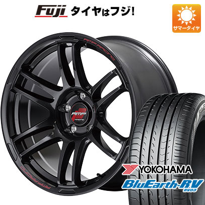 クーポン配布中 【パンク保証付】【新品国産5穴114.3車】 夏タイヤ ホイール4本セット 225/50R18 ヨコハマ ブルーアース RV 03 MID RMP レーシング R26 18インチ :fuji 1301 146230 36869 36869:フジコーポレーション