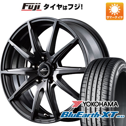 【新品国産5穴114.3車】 夏タイヤ ホイール4本セット 215/60R16 ヨコハマ ブルーアース XT AE61 MID シュナイダー SLS 16インチ｜fujicorporation