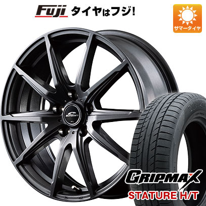 クーポン配布中 【新品国産5穴114.3車】 夏タイヤ ホイール4本セット 225/65R17 グリップマックス スタチャー H/T BSW（限定） MID シュナイダー SLS 17インチ :fuji 2182 144295 38301 38301:フジコーポレーション