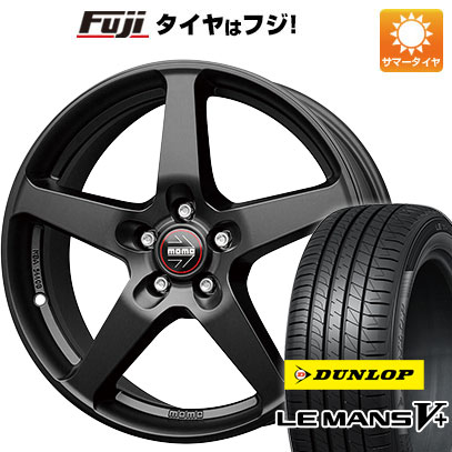 クーポン配布中 【新品国産5穴114.3車】 夏タイヤ ホイール4本セット 225/50R17 ダンロップ ルマン V+(ファイブプラス) モモ ファイブ 17インチ :fuji 1844 145569 40695 40695:フジコーポレーション