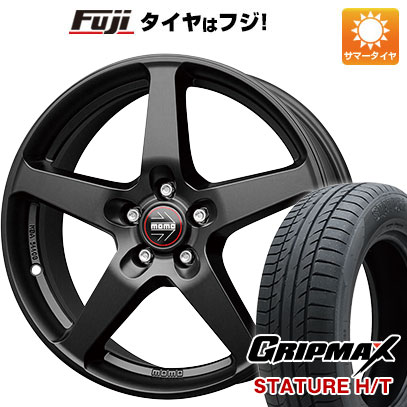 クーポン配布中 【新品国産5穴114.3車】 夏タイヤ ホイール4本セット 225/65R17 グリップマックス スタチャー H/T BSW（限定） モモ ファイブ 17インチ :fuji 2182 145569 38301 38301:フジコーポレーション