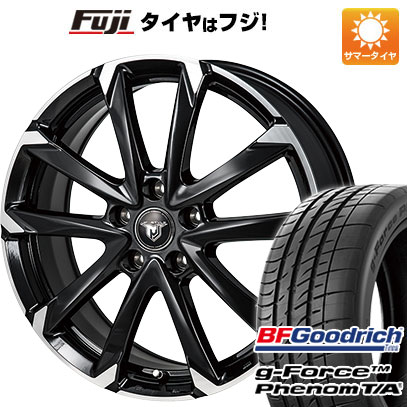 【新品国産5穴114.3車】 夏タイヤ ホイール４本セット 215/55R17 BFグッドリッチ(フジ専売) g FORCE フェノム T/A モンツァ JPスタイル MJ V 17インチ :fuji 1841 145993 41275 41275:フジコーポレーション