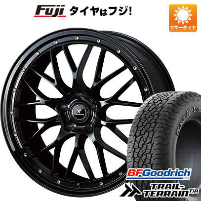 【新品国産5穴114.3車】 夏タイヤ ホイール4本セット 235/55R18 BFグッドリッチ トレールテレーンT/A ORBL ウェッズ ノヴァリス アセット M1 18インチ :fuji 1303 142641 36809 36809:フジコーポレーション