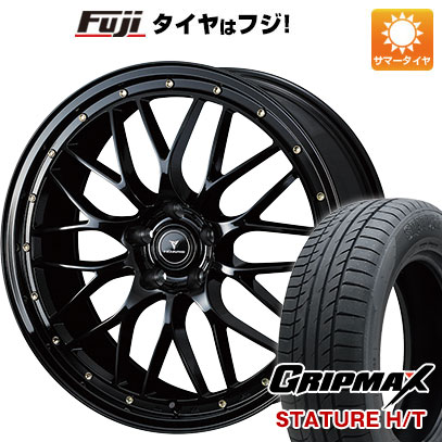 【新品国産5穴114.3車】 夏タイヤ ホイール4本セット 235/55R18 グリップマックス スタチャー H/T BSW（限定） ウェッズ ノヴァリス アセット M1 18インチ :fuji 1303 142640 38304 38304:フジコーポレーション