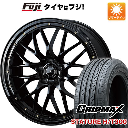 【新品国産5穴114.3車】 夏タイヤ ホイール4本セット 235/55R20 グリップマックス スタチャー H/T300 BSW（限定） ウェッズ ノヴァリス アセット M1 20インチ :fuji 11501 142643 40208 40208:フジコーポレーション