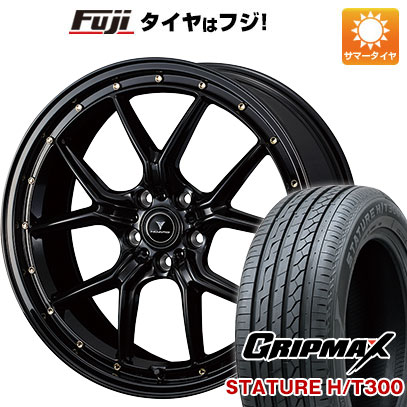 【新品国産5穴114.3車】 夏タイヤ ホイール4本セット 235/55R20 グリップマックス スタチャー H/T300 BSW（限定） ウェッズ ノヴァリス アセット S1 20インチ :fuji 11501 145615 40208 40208:フジコーポレーション