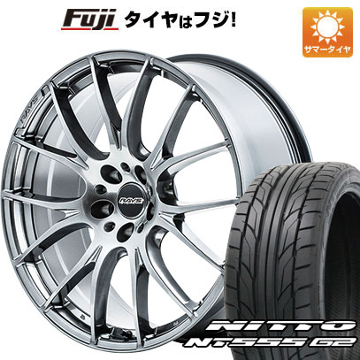 【パンク保証付き】【新品国産5穴114.3車】 夏タイヤ ホイール４本セット 245/45R20 ニットー NT555 G2 レイズ ホムラ 2X7 20インチ :fuji 1481 140133 37343 37343:フジコーポレーション