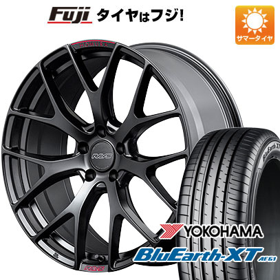 【新品国産5穴114.3車】 夏タイヤ ホイール4本セット 255/45R20 ヨコハマ ブルーアース XT AE61 レイズ ホムラ 2X7FT SPORT EDITION 20インチ : fuji 1309 146143 34781 34781 : フジコーポレーション